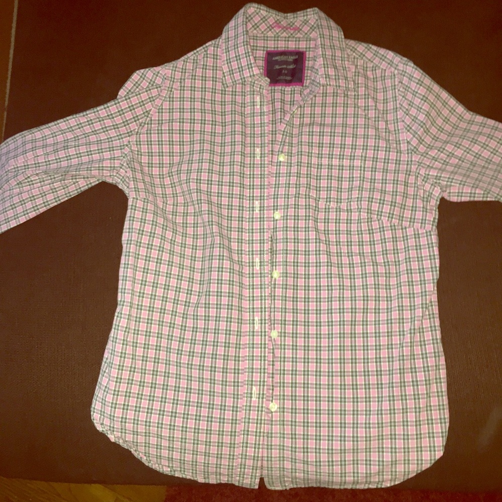 American Eagle long sleeved oxford